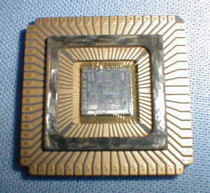 geöffnete 80286 CPU