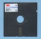 Diskette: Vorderseite