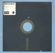 Diskette: Vorderseite