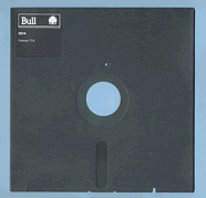 Diskette: Vorderseite