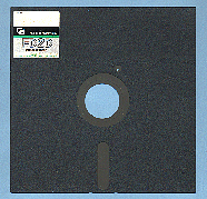 Diskette: Vorderseite