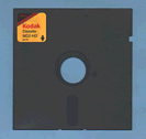 Diskette: Vorderseite