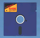 Diskette: Vorderseite