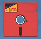 Diskette: Vorderseite