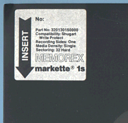 Diskette: Label