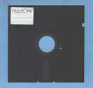 Diskette: Vorderseite