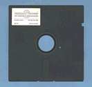 Diskette: Vorderseite