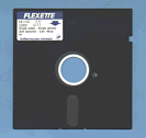 Diskette: Vorderseite