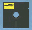 Diskette: Vorderseite