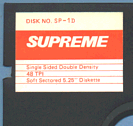 Diskette: Label