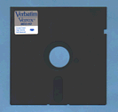 Diskette: Vorderseite