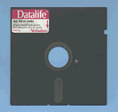 Diskette: Vorderseite