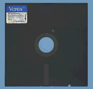 Diskette: Vorderseite