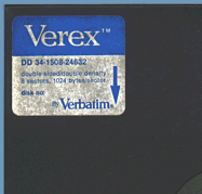 Diskette: Label