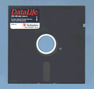 Diskette: Vorderseite