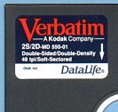 Diskette: Label