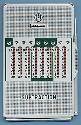 Addiator Duplex aluminium green (back) (click for larger image, 153k)