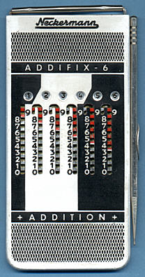 Neckermann Addifix-6: front (click for larger image, 96k)
