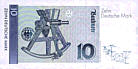 Gauß: 10 DEM (back)