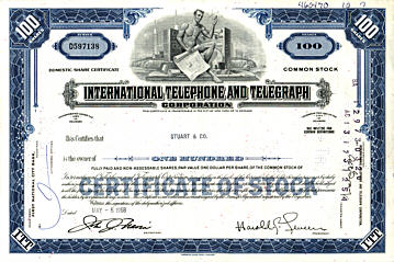 International Telephone and Telegraph Corp. (click for larger image, 157k)
