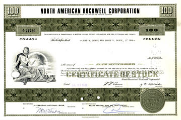 North American Rockwell Corp.: logo (click for larger image, 131k)