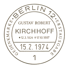 Ersttagsstempel