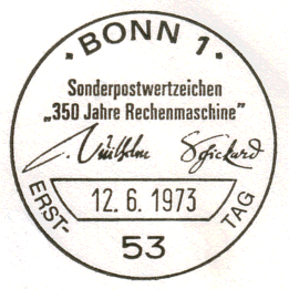 Ersttagsstempel