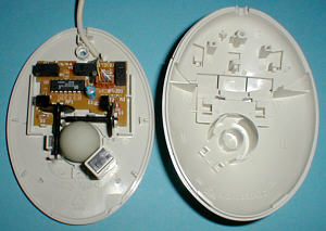 Durable Da Vinci Mouse: inside (click for larger image, 61k)