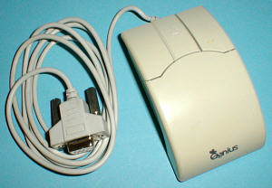 Genius Mouse One: top view (click for larger image, 62k)