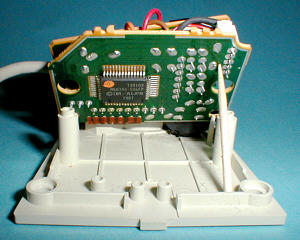 IBM 001: board: soldering side (click for larger image, 84k)