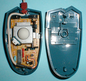Microsoft Home Mouse Serial: inside (click for larger image, 25k)