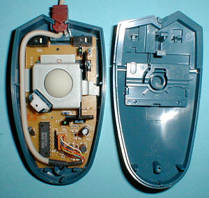 Microsoft Home Mouse Serial: inside (click for larger image, 25k)