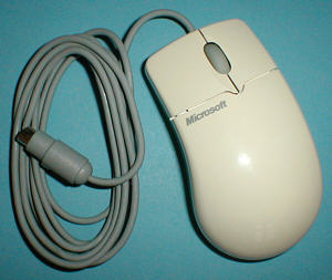 Microsoft IntelliMouse mouse a sfera ps/2 per DOS WINDOWS 95 98 NT 2000 XP 