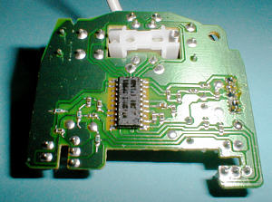 Mitsumi ECM-S5002: underside of the board (click for larger image, 87k)