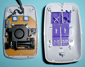 Nintendo Super NES Mouse: inside (click for larger image, 80k)