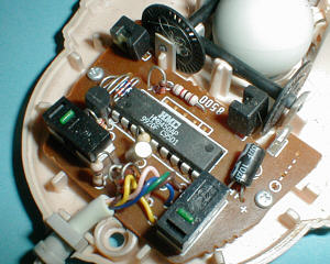 WWL 2031 Anakin Skywalker: detail: circuitry (click for larger image, 94k)