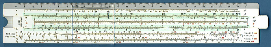 57/89 Log-Log (Vorderseite)