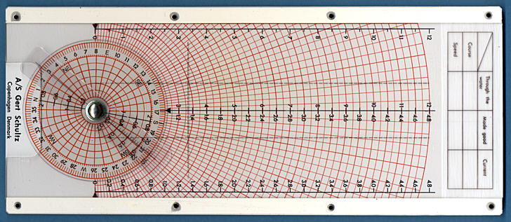 Gert Schultz flight calculator (Vorderseite)